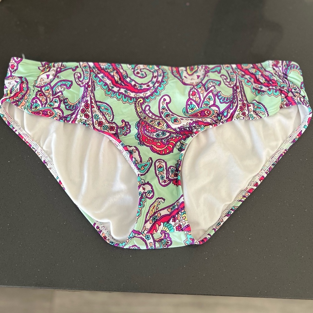 Paisley swim bottoms